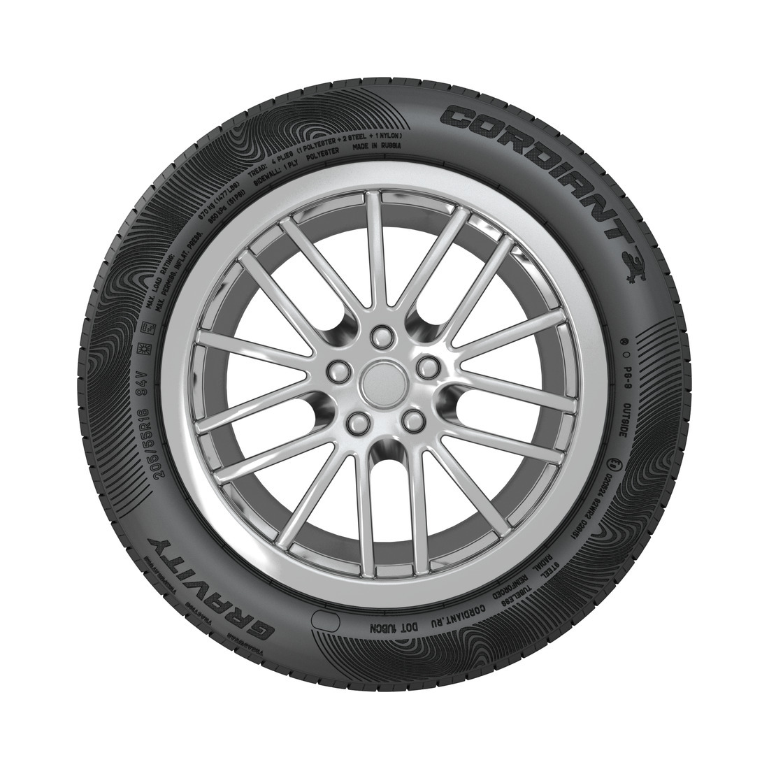 225/55  R18  Cordiant GRAVITY SUV 102H Вид 2